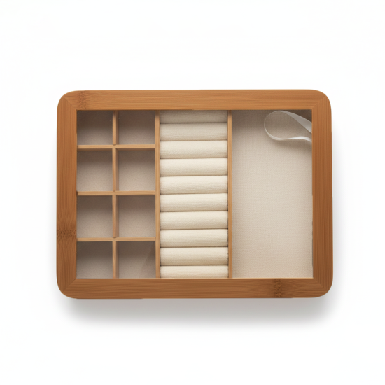 Wooden Accessories Organizer